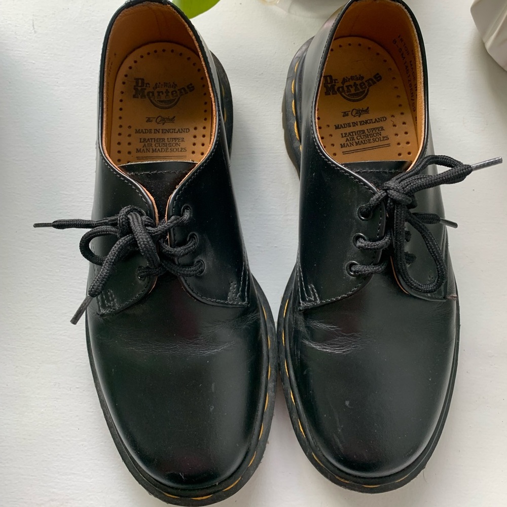 Vintage Dr. Martens 1461 3 eye oxfords Black